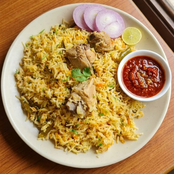 Chicken Muradabadi Biryani